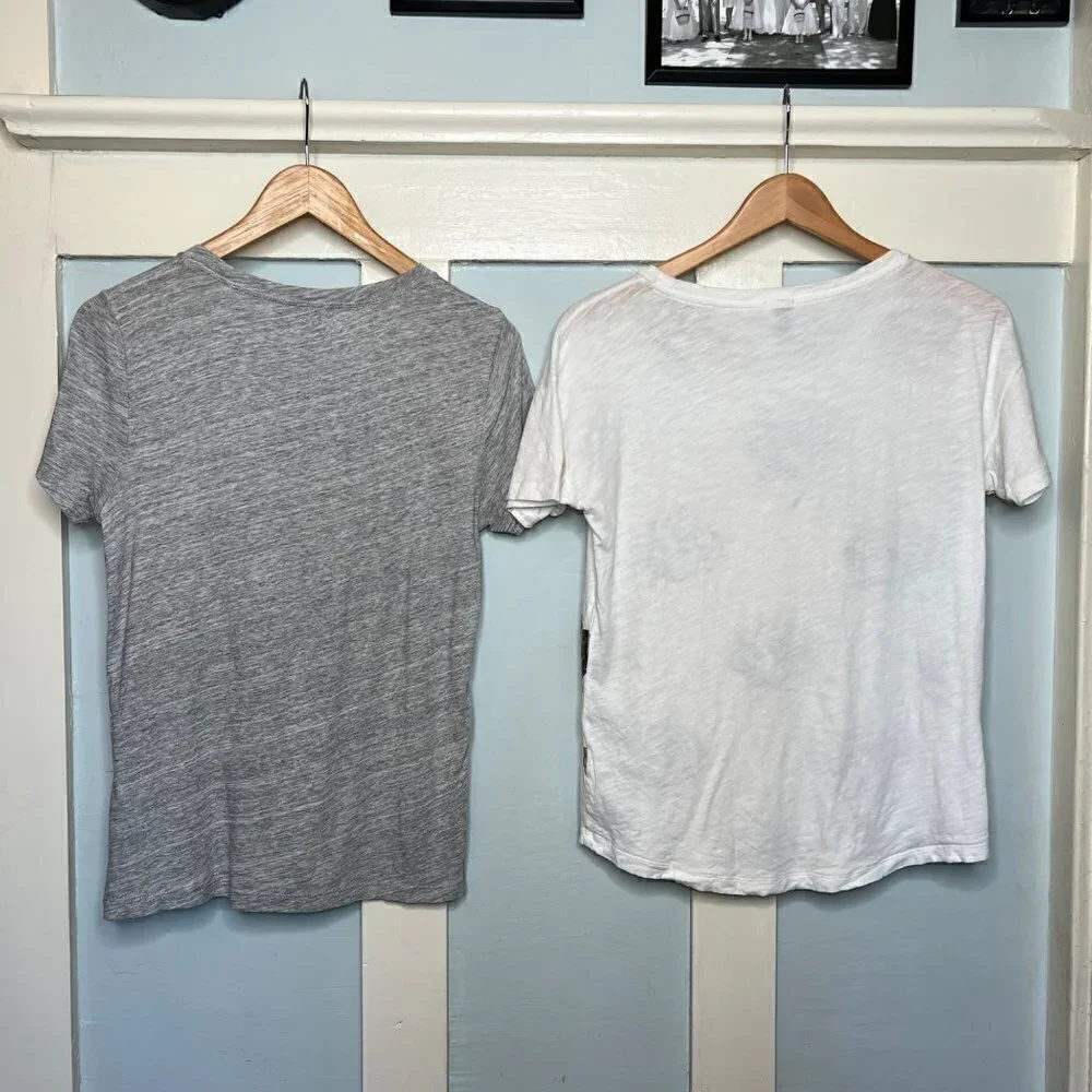 J. Crew Floral T-Shirt Bundle x2 Sz. Small